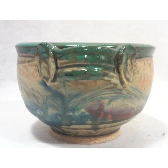 Vintage Studio Pottery Ceramic Bowl or Planter - Picture 4 of 9